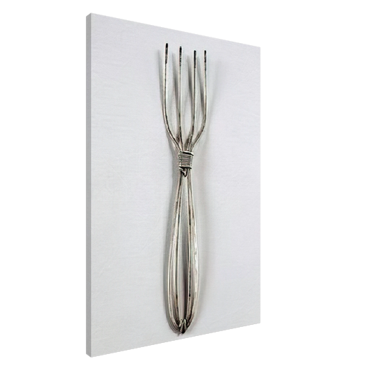 Alexander Calder - FORK 1940 Canvas - 20x30 cm / 8x12 inches-canvas