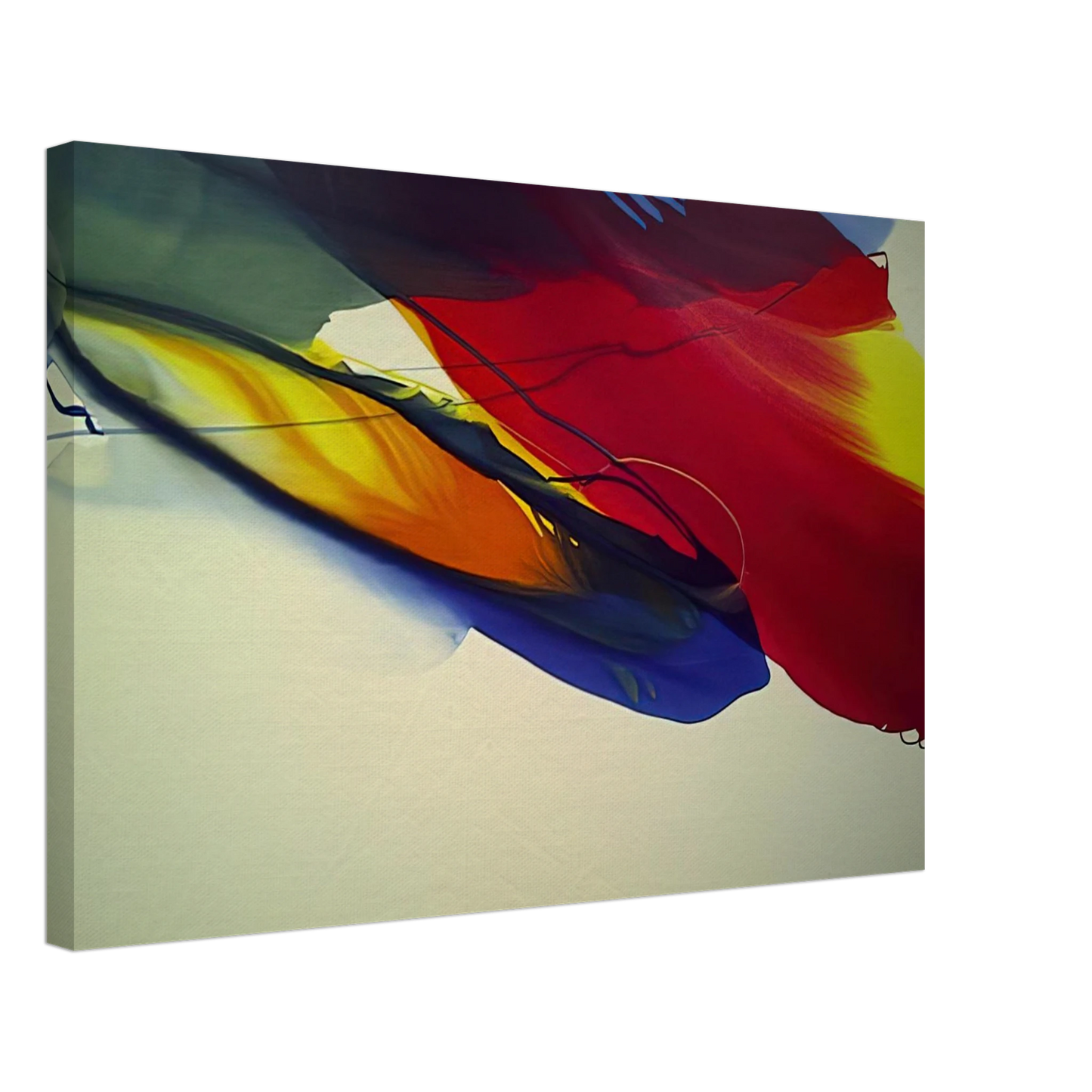Paul Jenkins - Phenomena Point Swing and Flank Canvas - 70x100 cm / 28x40 inches-canvas