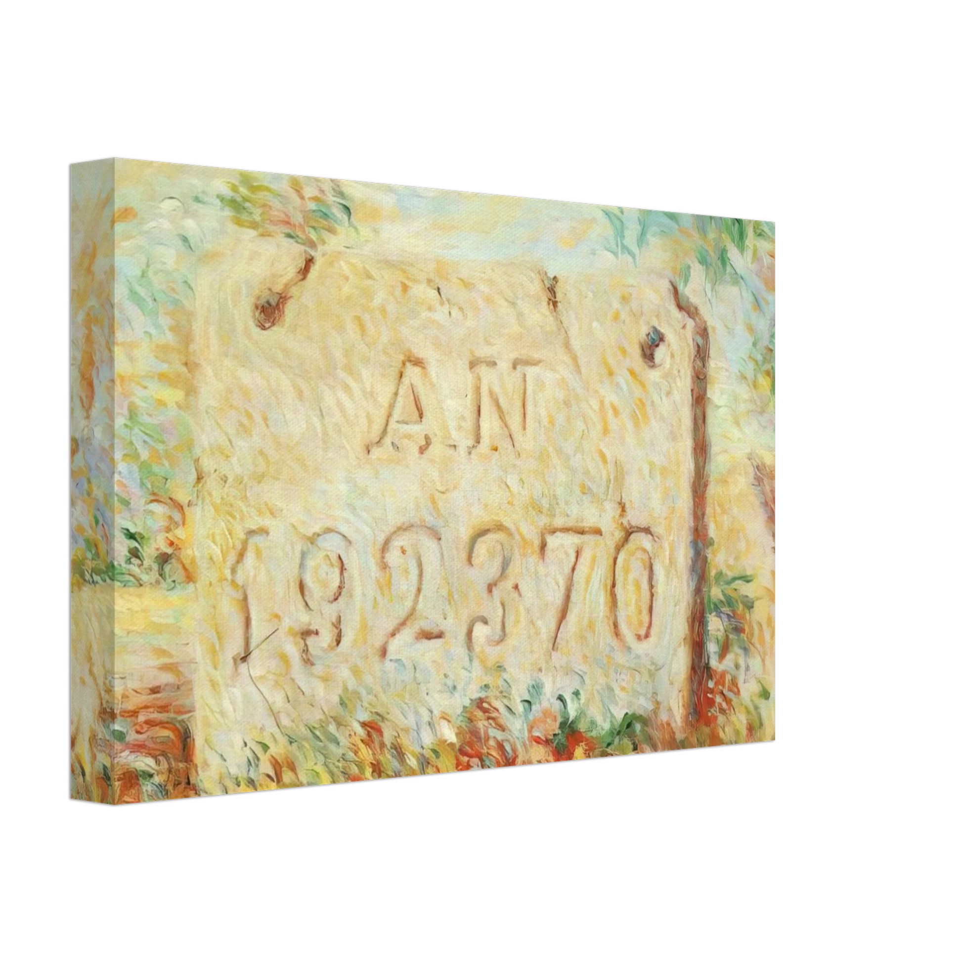 Rene Magritte - THE SMILE 1943 Canvas - 70x100 cm / 28x40 inches-canvas