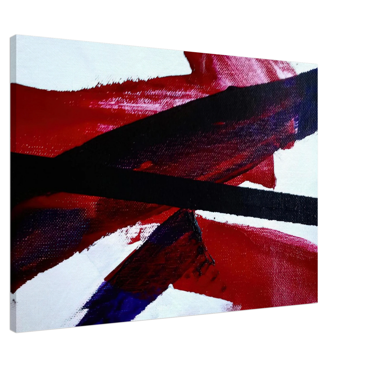 Luis Feito - UNTITLED NR 2318 2006 Canvas - 20x30 cm / 8x12 inches-canvas