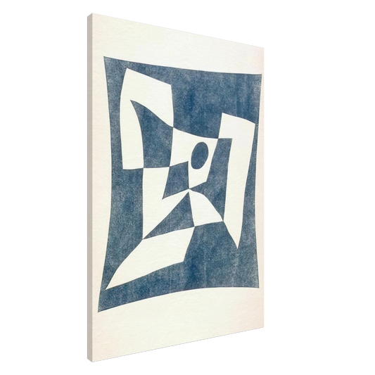 Jean Arp - Abstract Composition, Knossos Canvas - 20x30 cm / 8x12 inches-canvas