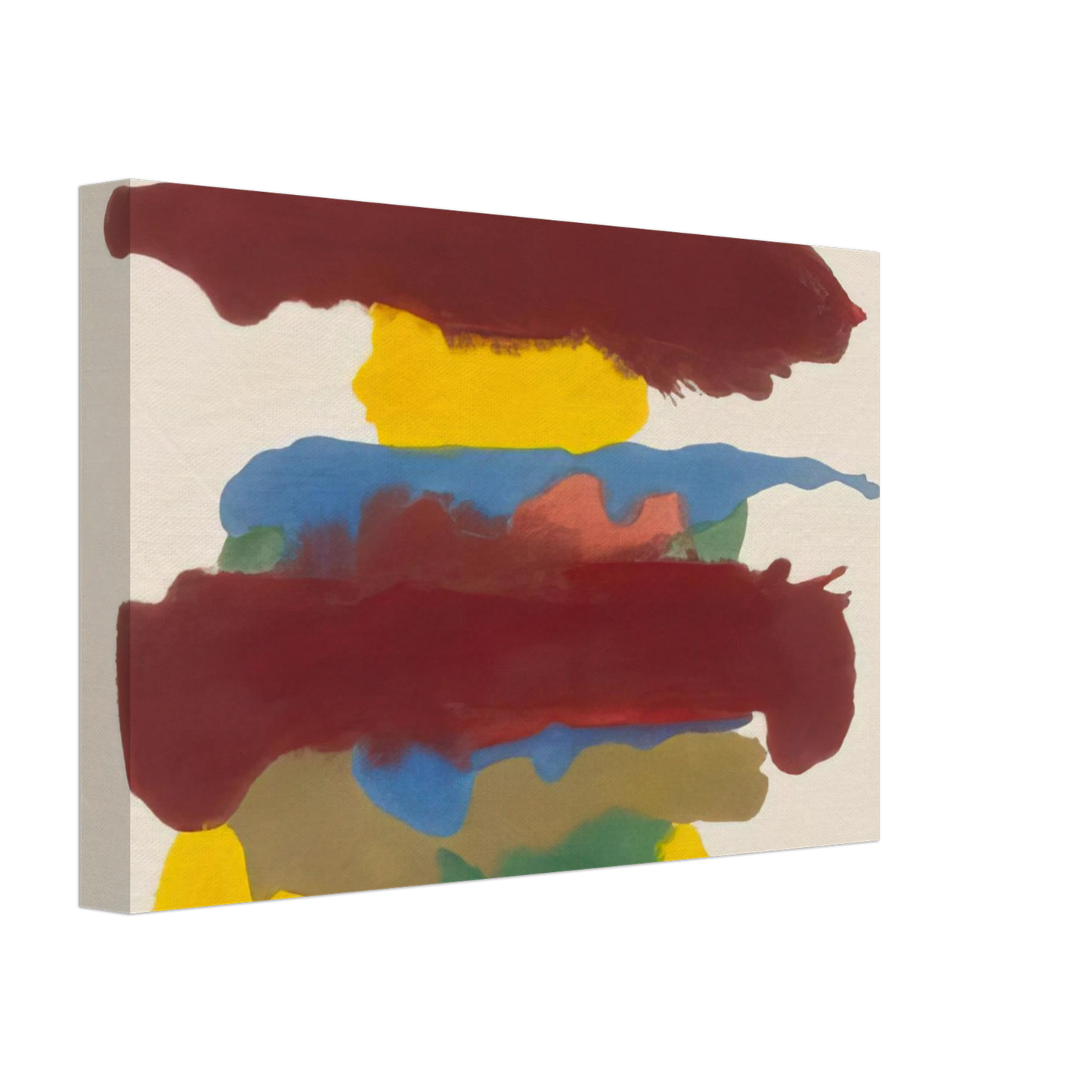 Helen Frankenthaler - Weather Change - 1963 Canvas - 70x100 cm / 28x40 inches-canvas