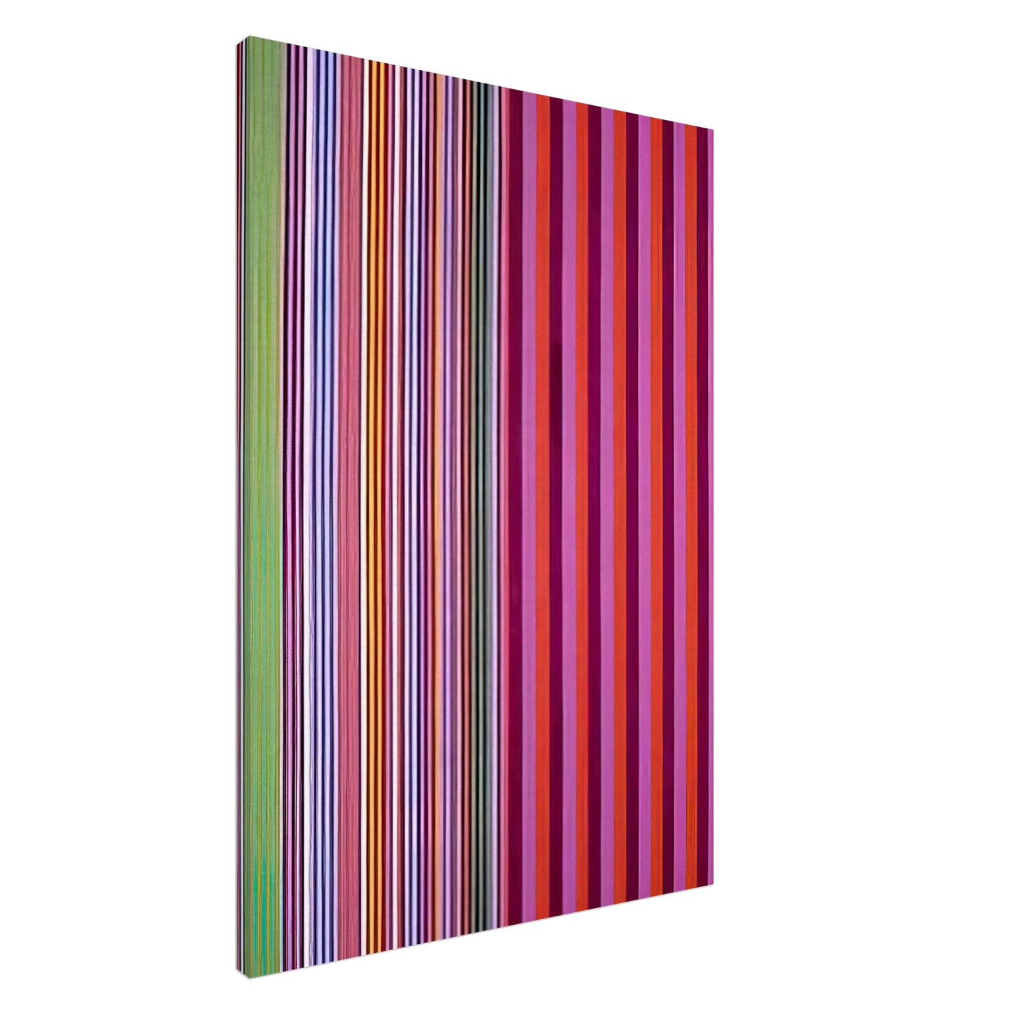 Gene Davis - Red Baron - 1966 Canvas - 20x30 cm / 8x12 inches-canvas