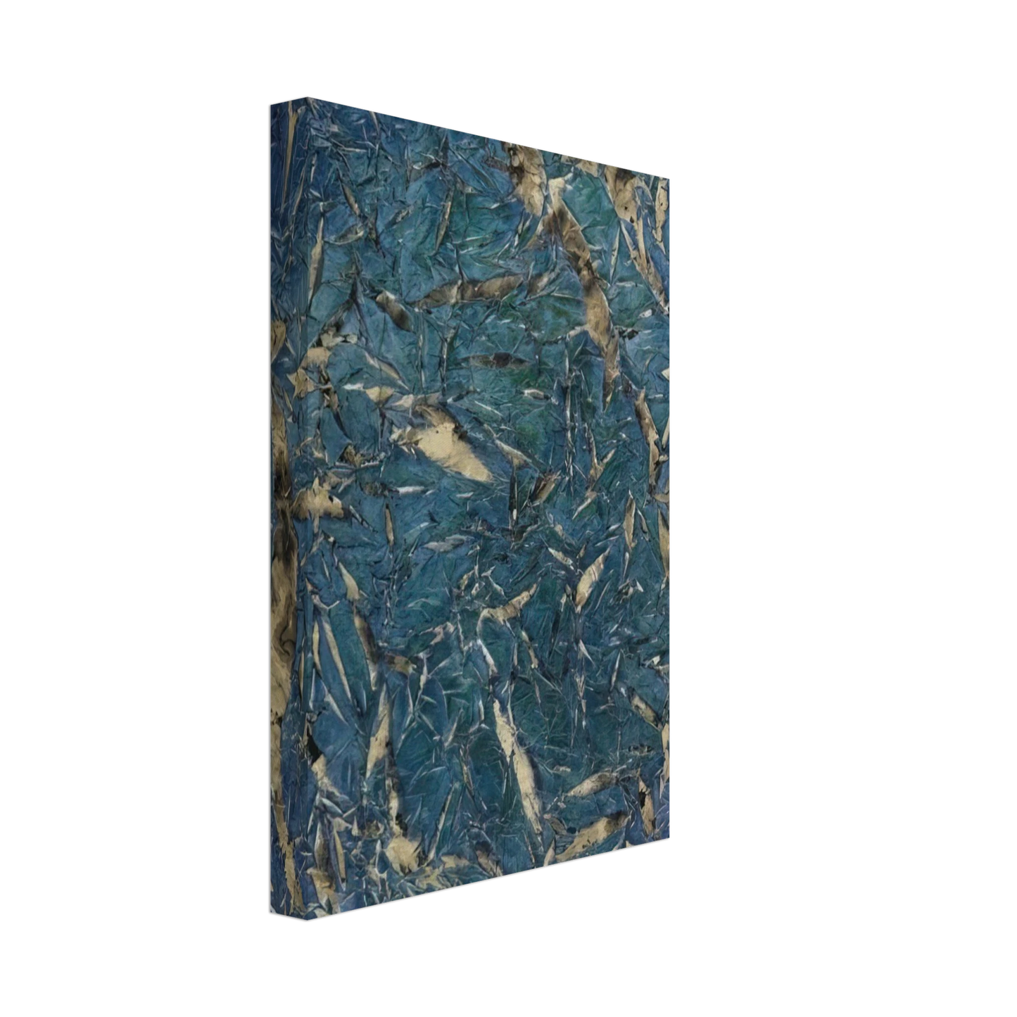 Simon Hantai - Â³M.C.2Â² Mariale - 1962 Canvas - 40x60 cm / 16x24 inches-canvas