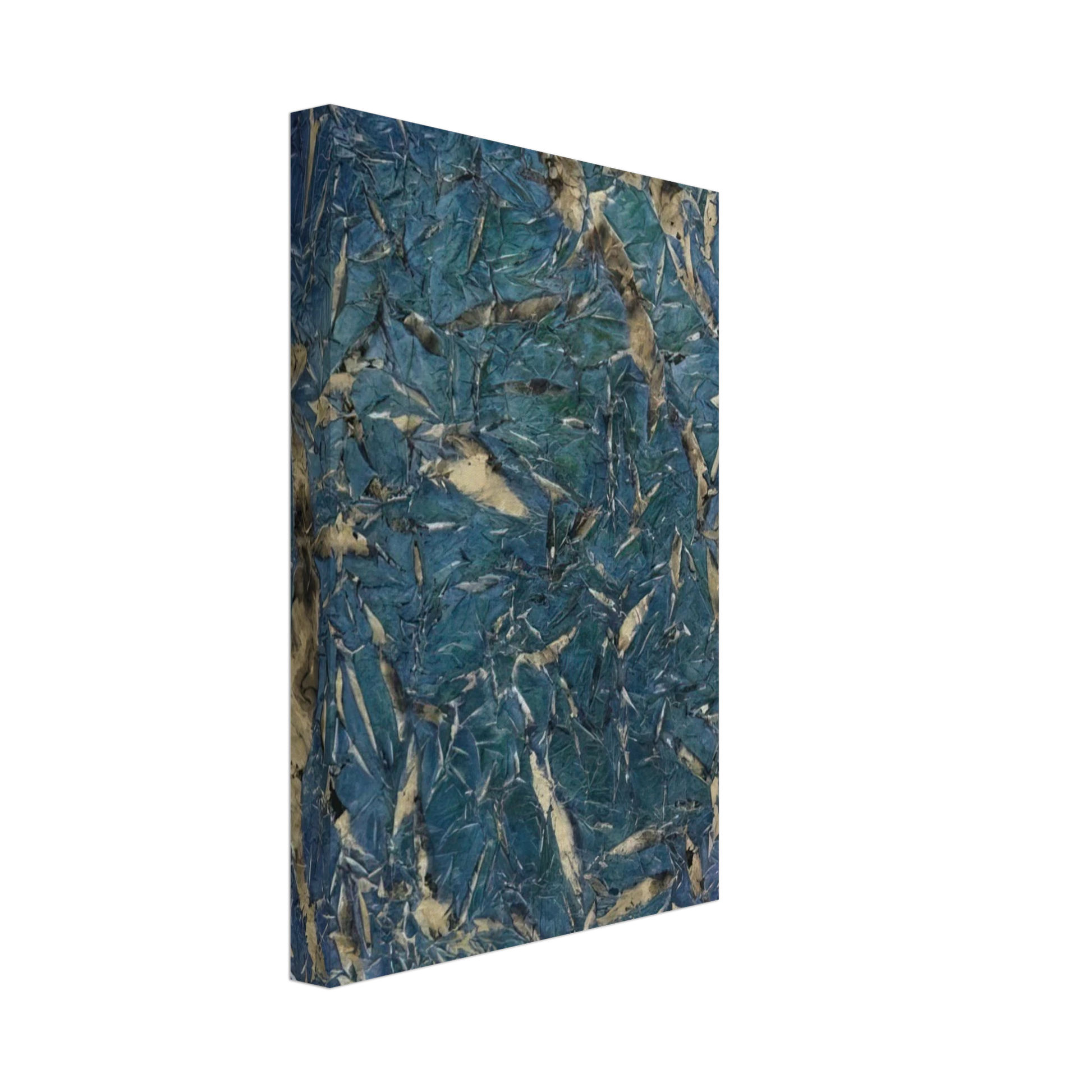 Simon Hantai - Â³M.C.2Â² Mariale - 1962 Canvas - 40x60 cm / 16x24 inches-canvas