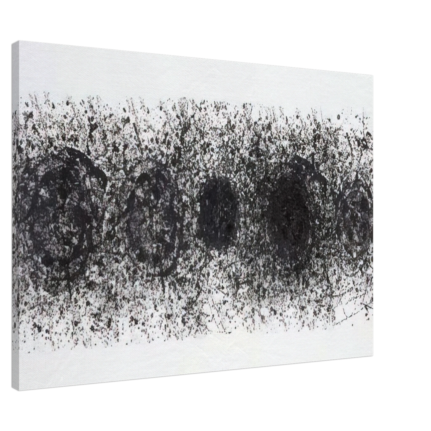 Sam Francis - Straight Line of the Sun  L. L187  Canvas - 20x30 cm / 8x12 inches-canvas