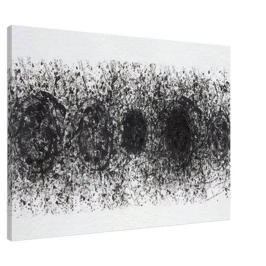 Sam Francis - Straight Line of the Sun  L. L187  Canvas - 20x30 cm / 8x12 inches-canvas