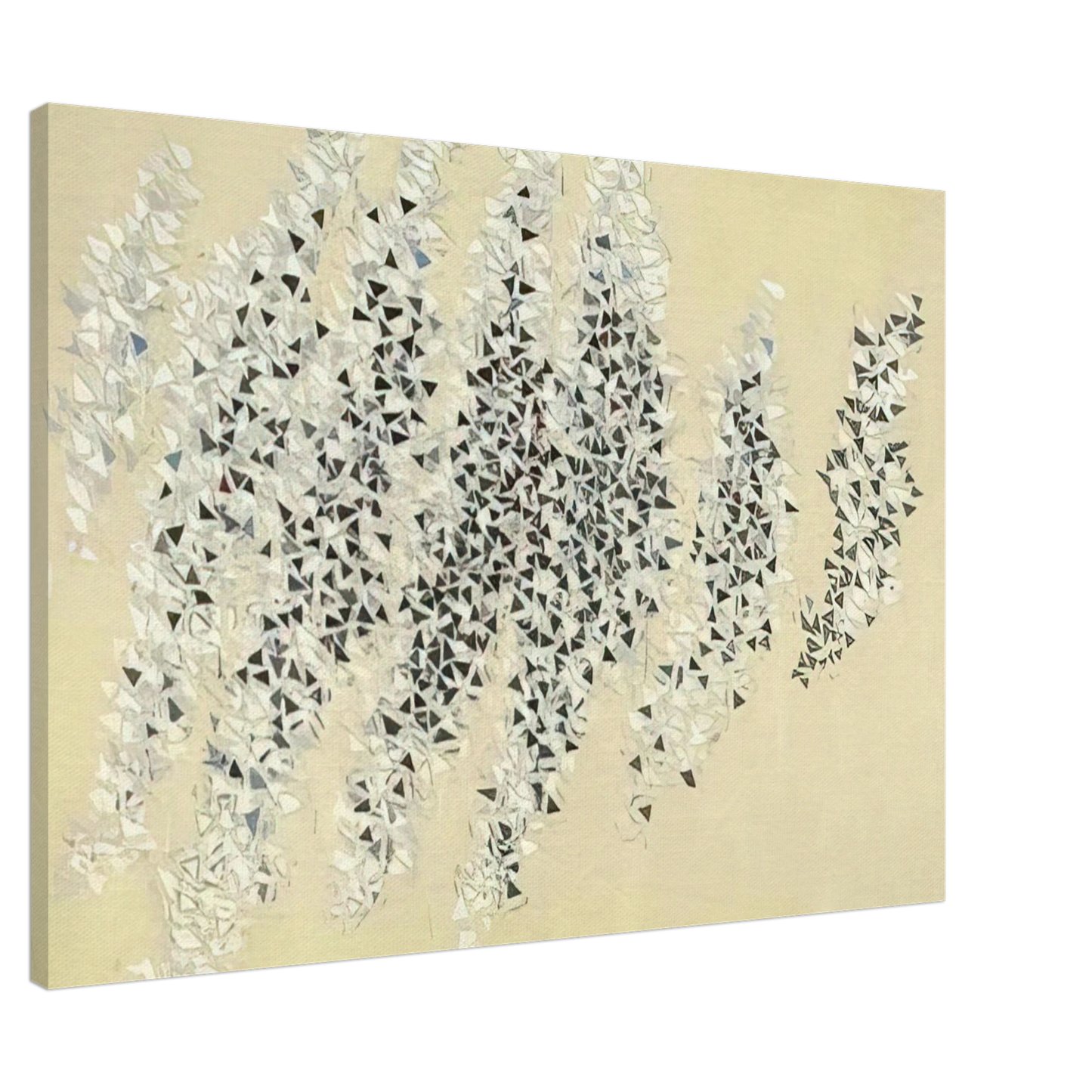 Robert Goodnough - Development - 1984 Canvas - 20x30 cm / 8x12 inches-canvas