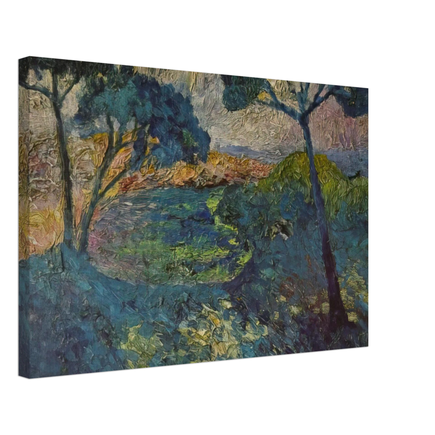 Salvador Dali - THE THREE PINES Canvas - 40x60 cm / 16x24 inches-canvas