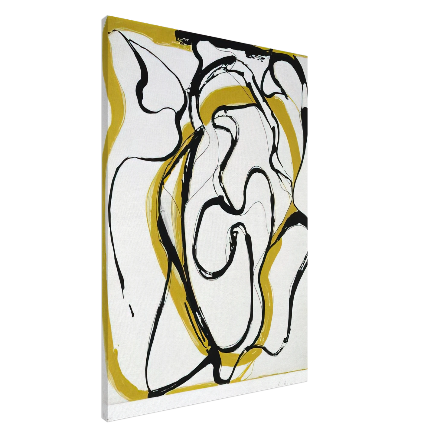 Brice Marden - Untitled - 1996 Canvas - 20x30 cm / 8x12 inches-canvas