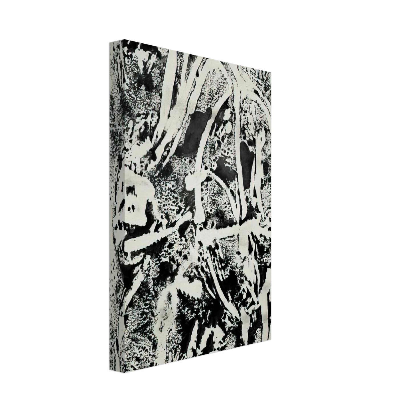 Adja Yunkers - Untitled - 1961 Canvas - 40x60 cm / 16x24 inches-canvas