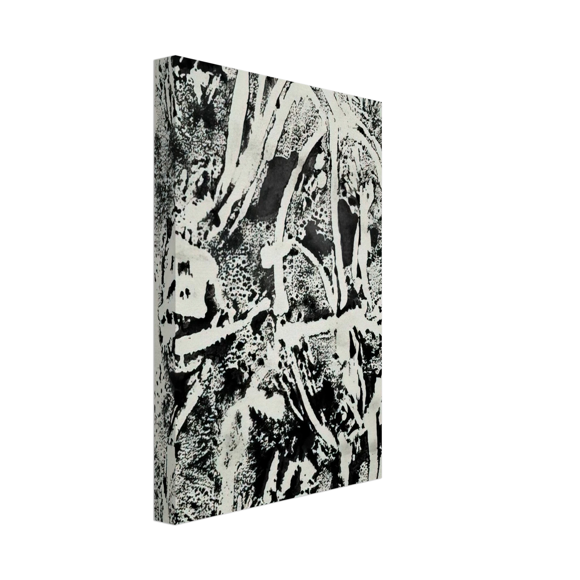 Adja Yunkers - Untitled - 1961 Canvas - 40x60 cm / 16x24 inches-canvas