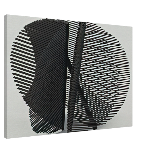 Gego - Esfera - 1959 Canvas - 20x30 cm / 8x12 inches-canvas