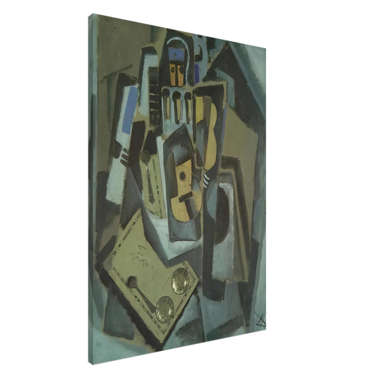 Salvador Dali - PIERROT AND GUITAR Canvas - 20x30 cm / 8x12 inches-canvas