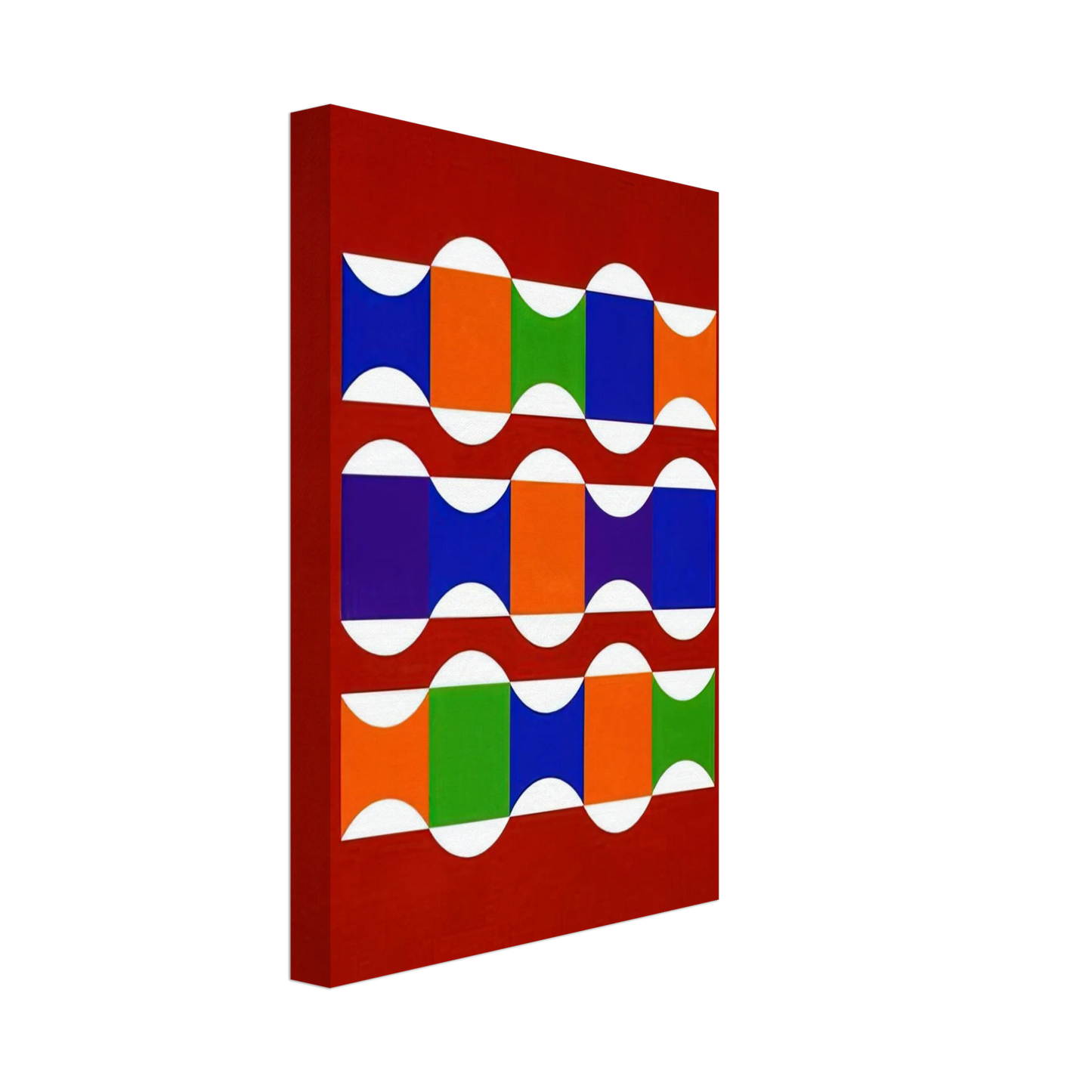 Tomas Maldonado - Anti-corpi cilindrici - 2006 Canvas - 40x60 cm / 16x24 inches-canvas