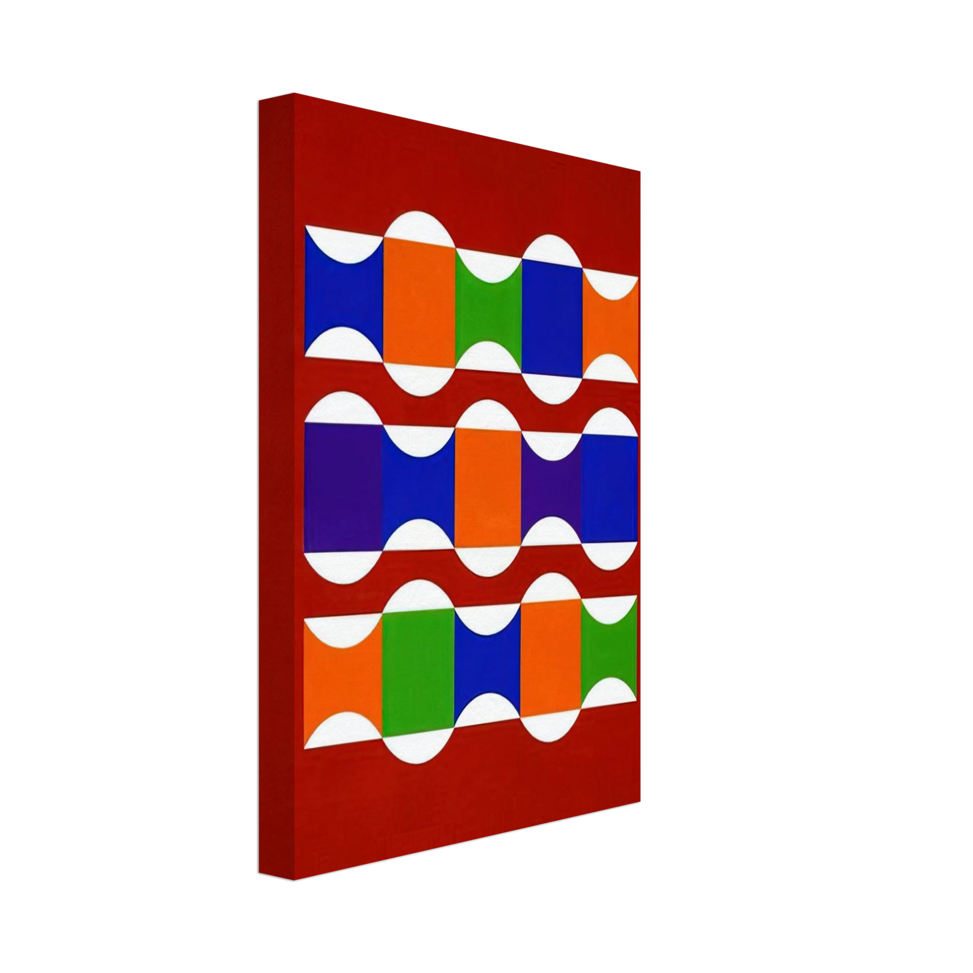 Tomas Maldonado - Anti-corpi cilindrici - 2006 Canvas - 40x60 cm / 16x24 inches-canvas