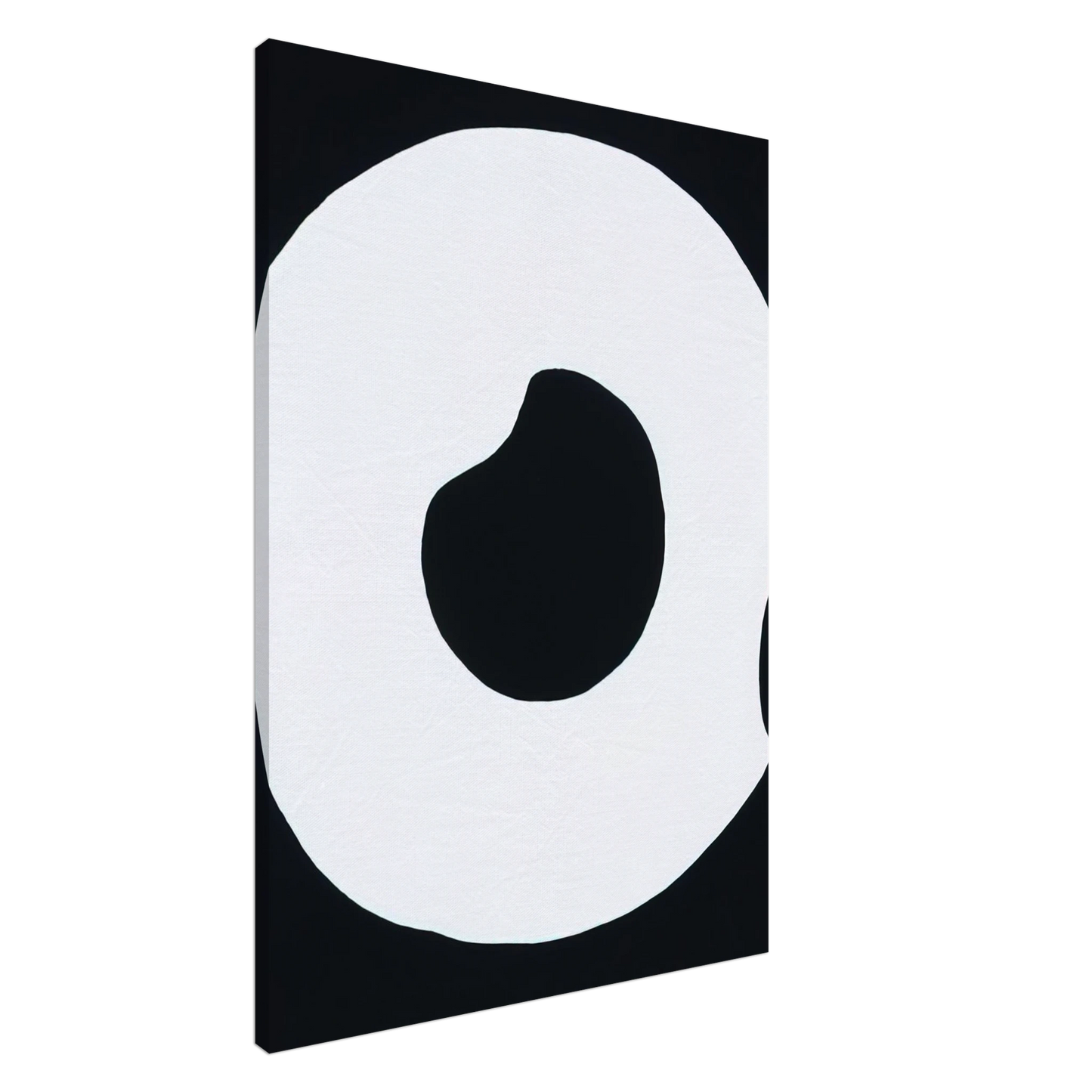 Jiro Yoshihara - Untitled - 1969 Canvas - 20x30 cm / 8x12 inches-canvas