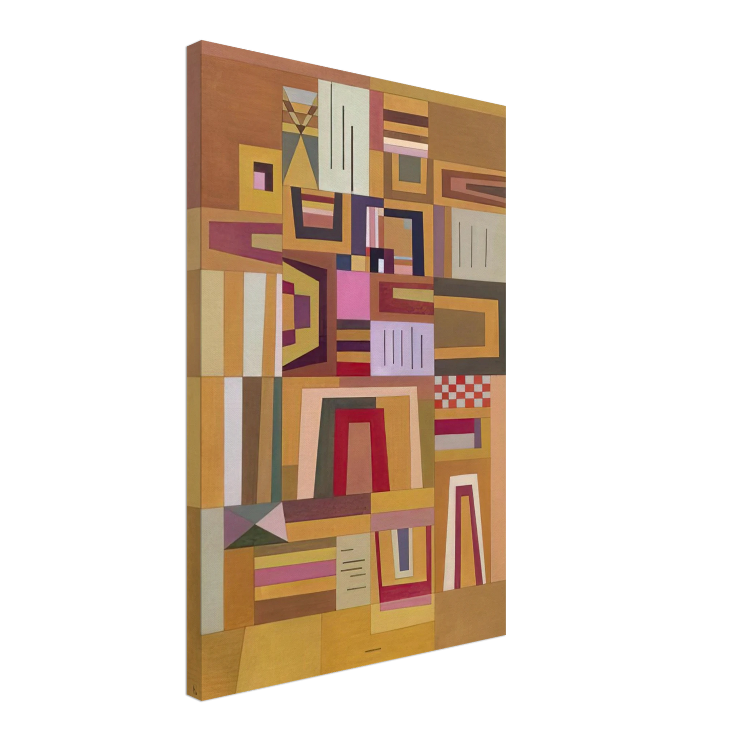 Wassily Kandinsky - COMPENSATION ROSE 1933 Canvas - 70x100 cm / 28x40 inches-canvas