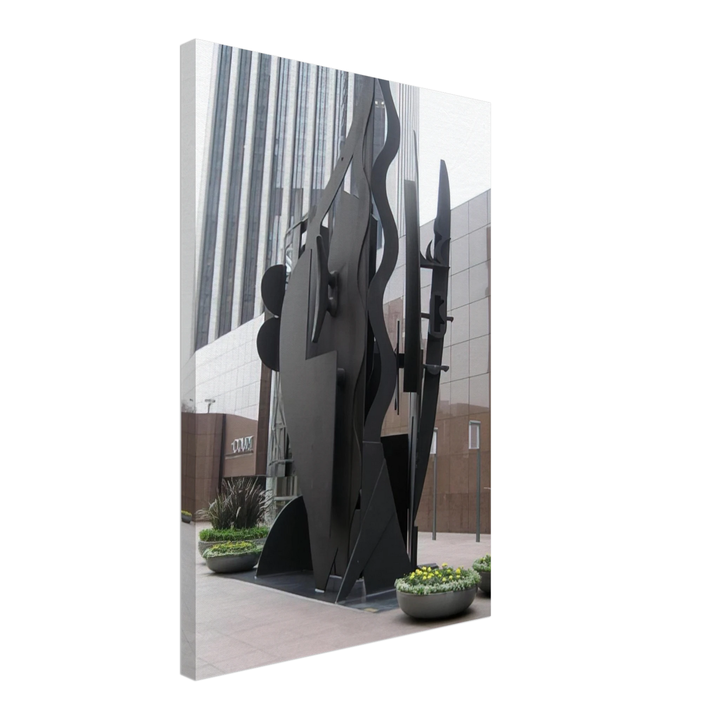 Louise Nevelson - NIGHT SAIL 1983 Canvas - 40x60 cm / 16x24 inches-canvas