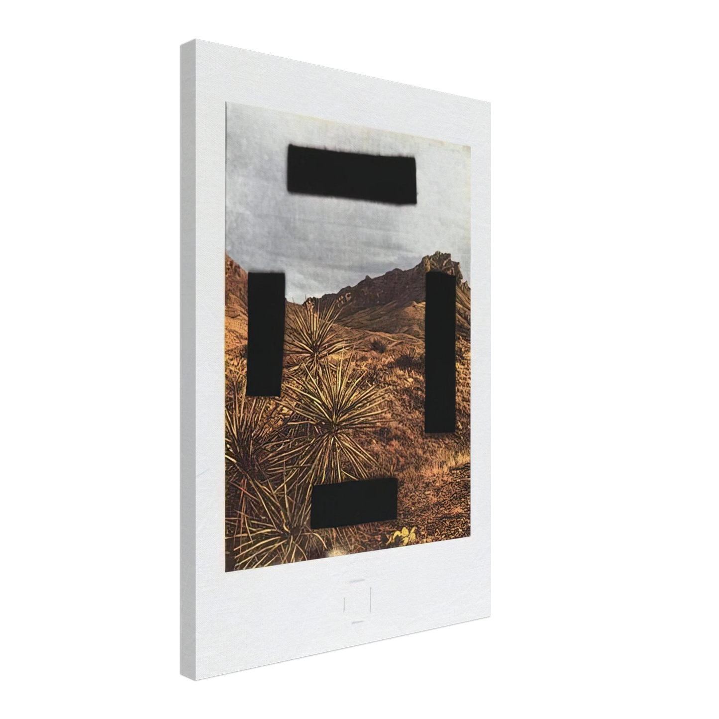 Edward Ruscha - NOOSE AROUND YOUR NECK COUNTRY CITYSCAPES SERIES 2001 Canvas - 40x60 cm / 16x24 inches-canvas