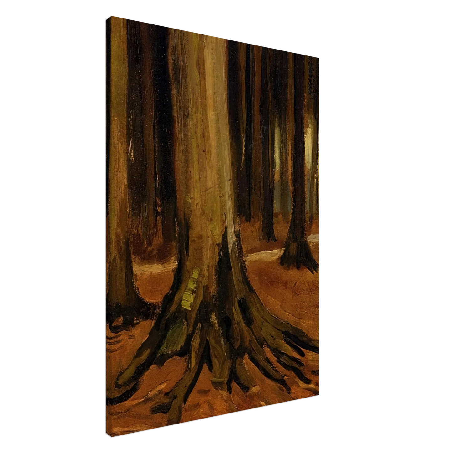 Vincent van Gogh - Girl in the Woods Canvas - 20x30 cm / 8x12 inches-canvas