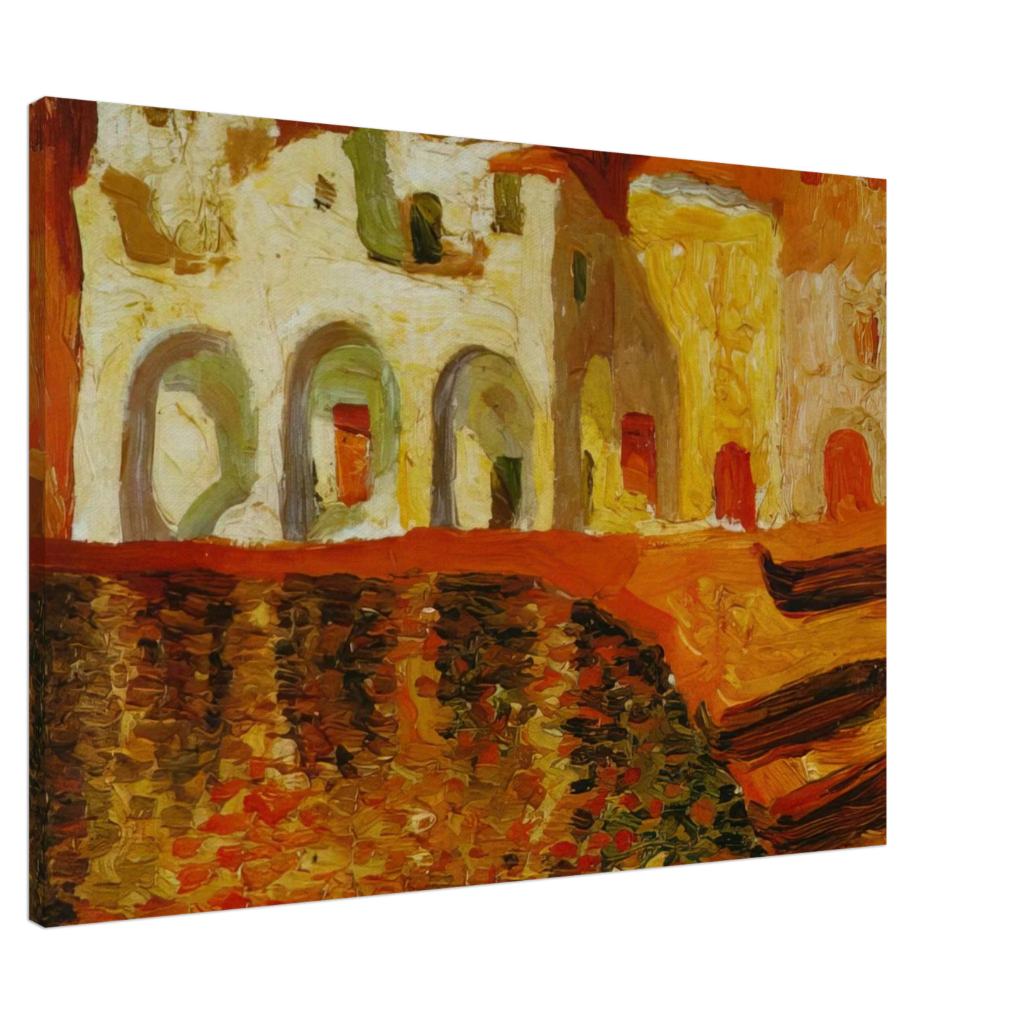 Salvador Dali - PORTDOGUE 1919 Canvas - 20x30 cm / 8x12 inches-canvas