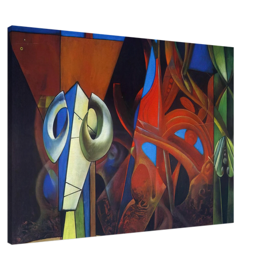 Max Ernst - Design in Nature Canvas - 20x30 cm / 8x12 inches-canvas