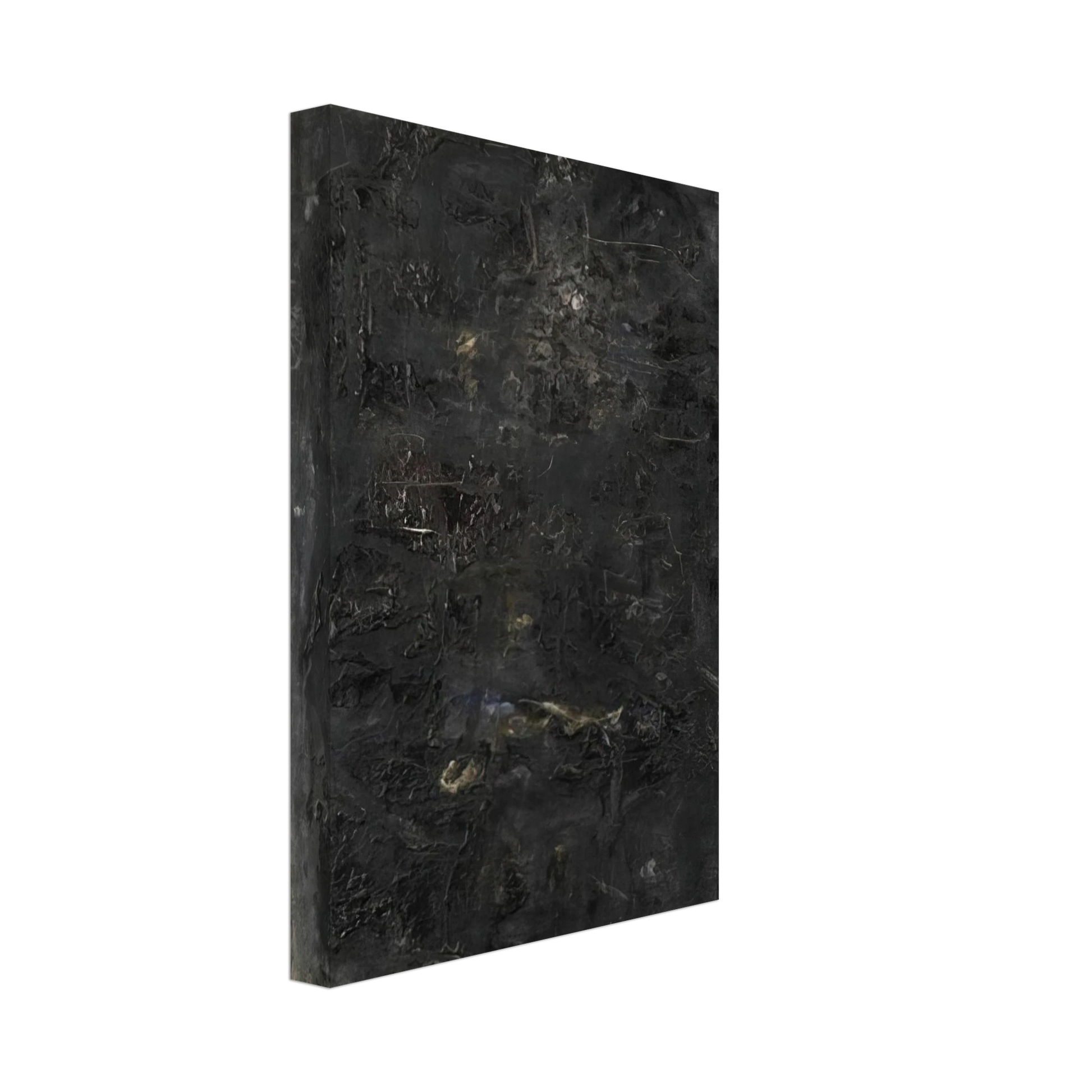 Emil Schumacher - Jarbas - 1959 Canvas - 70x100 cm / 28x40 inches-canvas