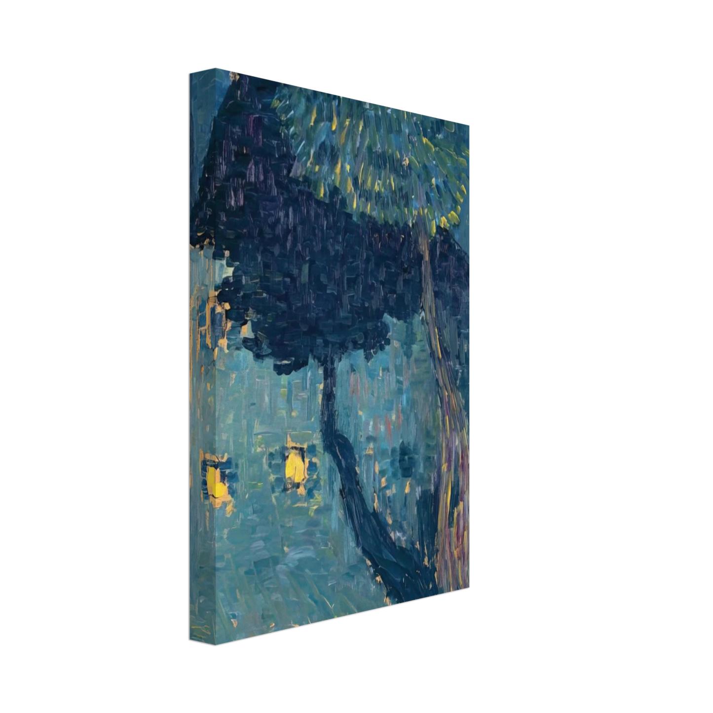 Alexej von Jawlensky - COTTAGE IN THE WOODS 1903 Canvas - 40x60 cm / 16x24 inches-canvas