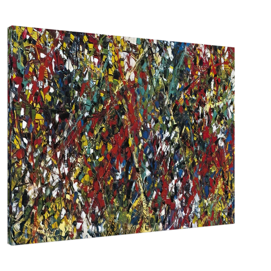 Jean-Paul Riopelle - Composition Canvas - 20x30 cm / 8x12 inches-canvas