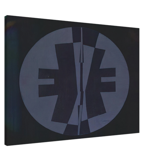 Jimmy Ernst - Moonscape - 1969 Canvas - 20x30 cm / 8x12 inches-canvas