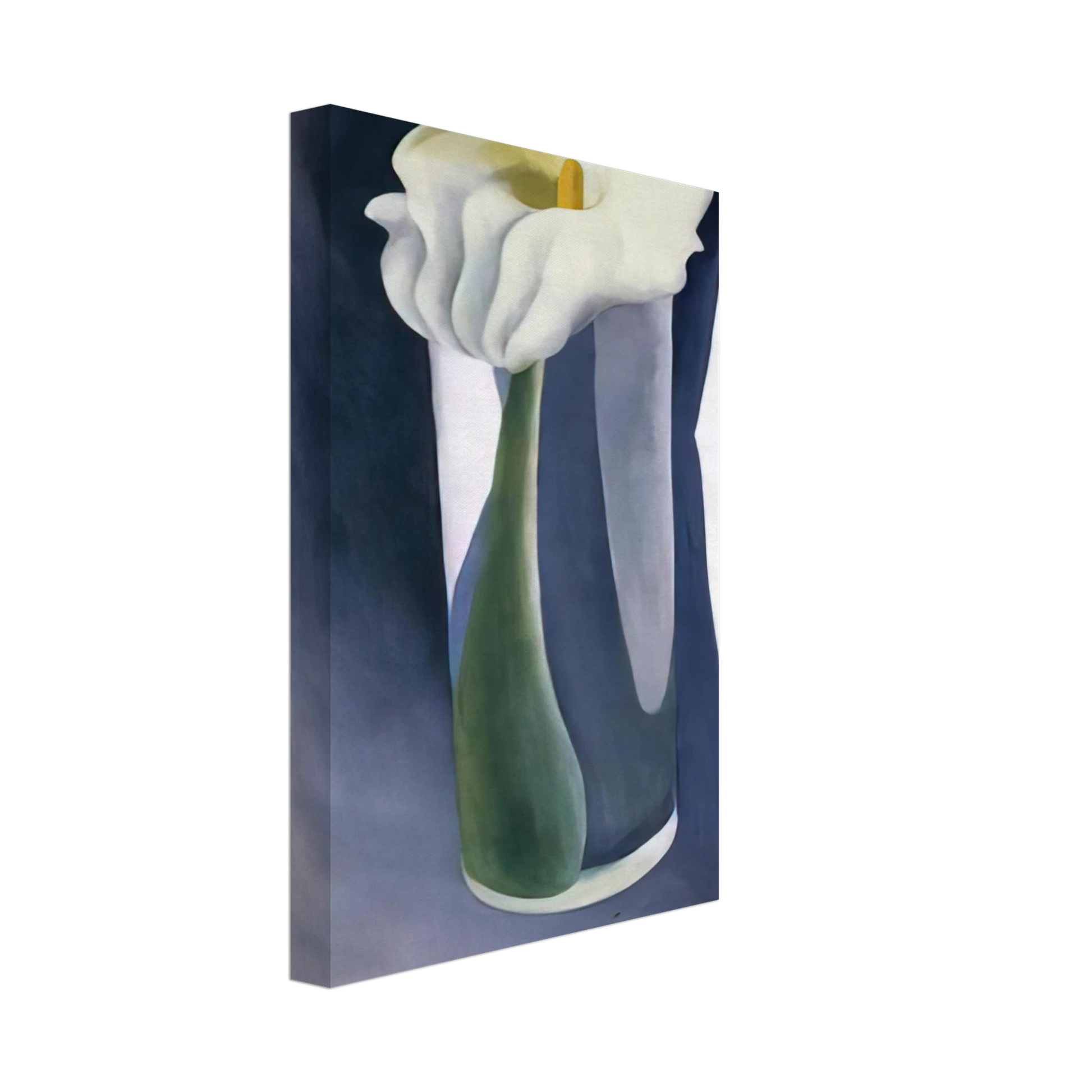 Georgia O'Keeffe - Calla Lily in Tall Glass Canvas - 70x100 cm / 28x40 inches-canvas
