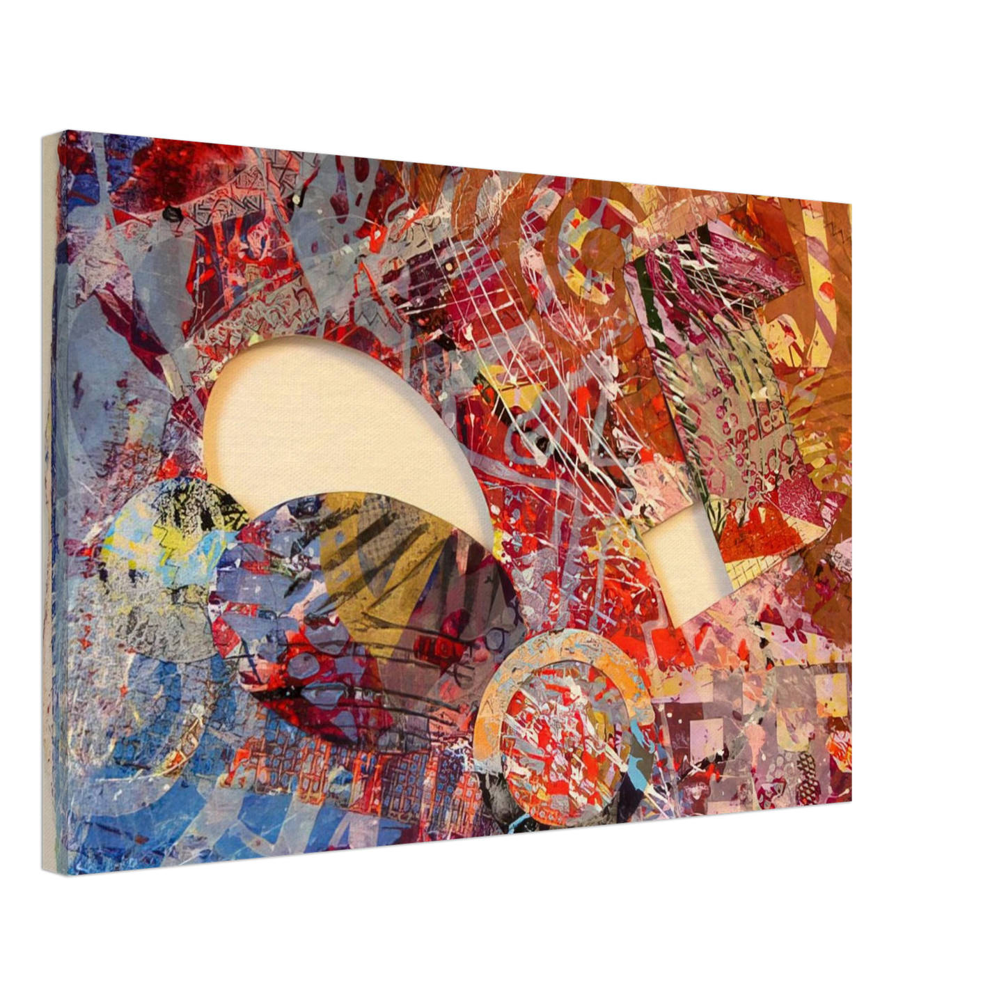 Sam Gilliam - Manet III Canvas - 40x60 cm / 16x24 inches-canvas