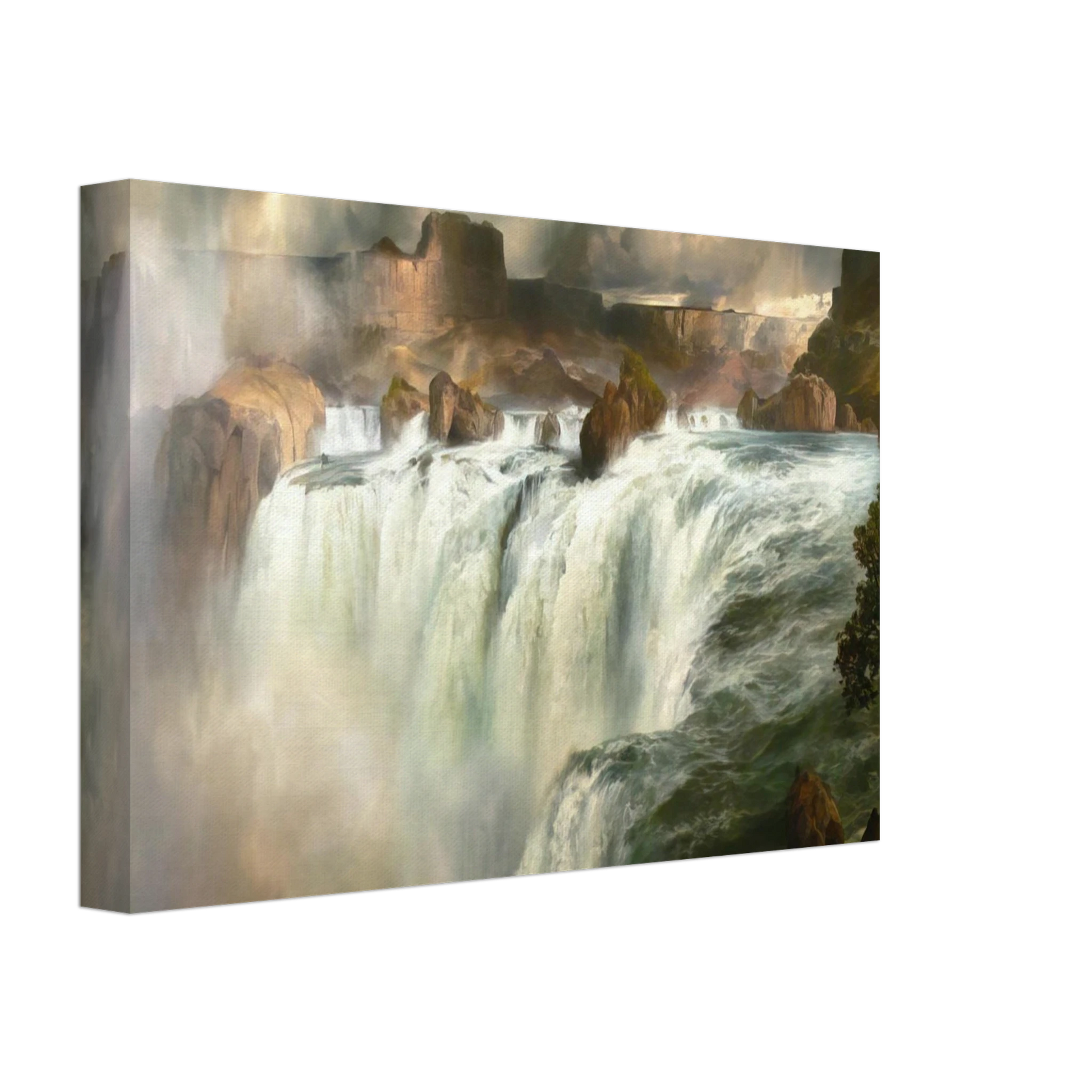 Thomas Moran - Shenandoah River Canvas - 70x100 cm / 28x40 inches-canvas