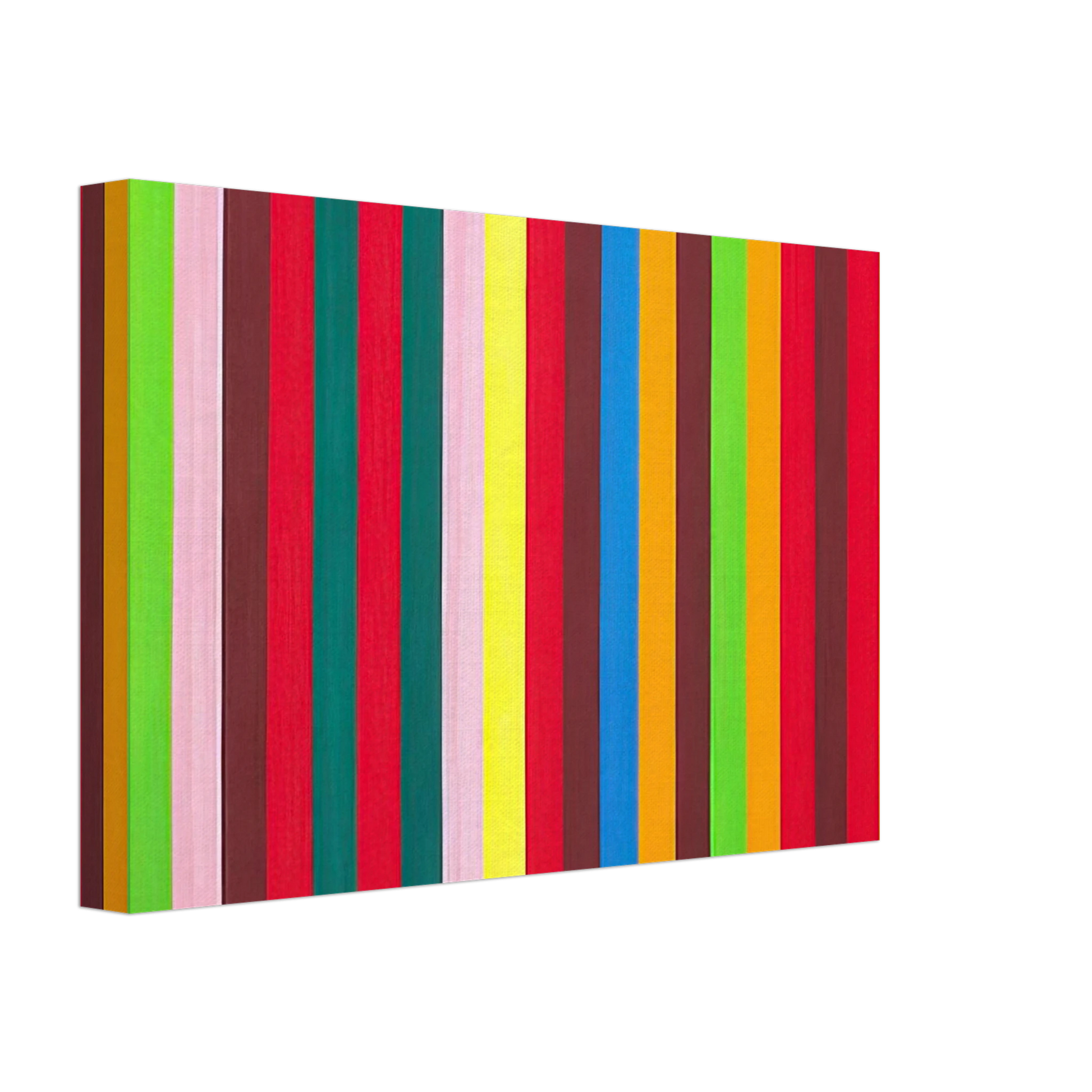 Gene Davis - Sour Ball Beat - 1964 Canvas - 40x60 cm / 16x24 inches-canvas