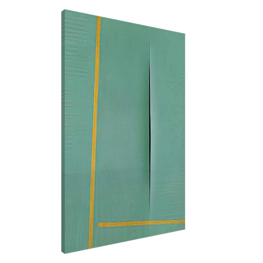 Lucio Fontana - Concept Spatiale - 1964 Canvas - 20x30 cm / 8x12 inches-canvas