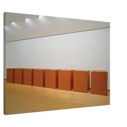 Donald Judd - Untitled - 1971 Canvas - 20x30 cm / 8x12 inches-canvas