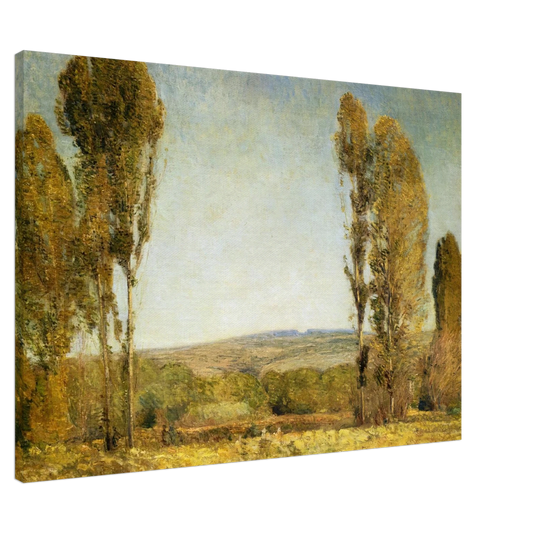 Childe Hassam - Golden Afternoon Canvas - 20x30 cm / 8x12 inches-canvas