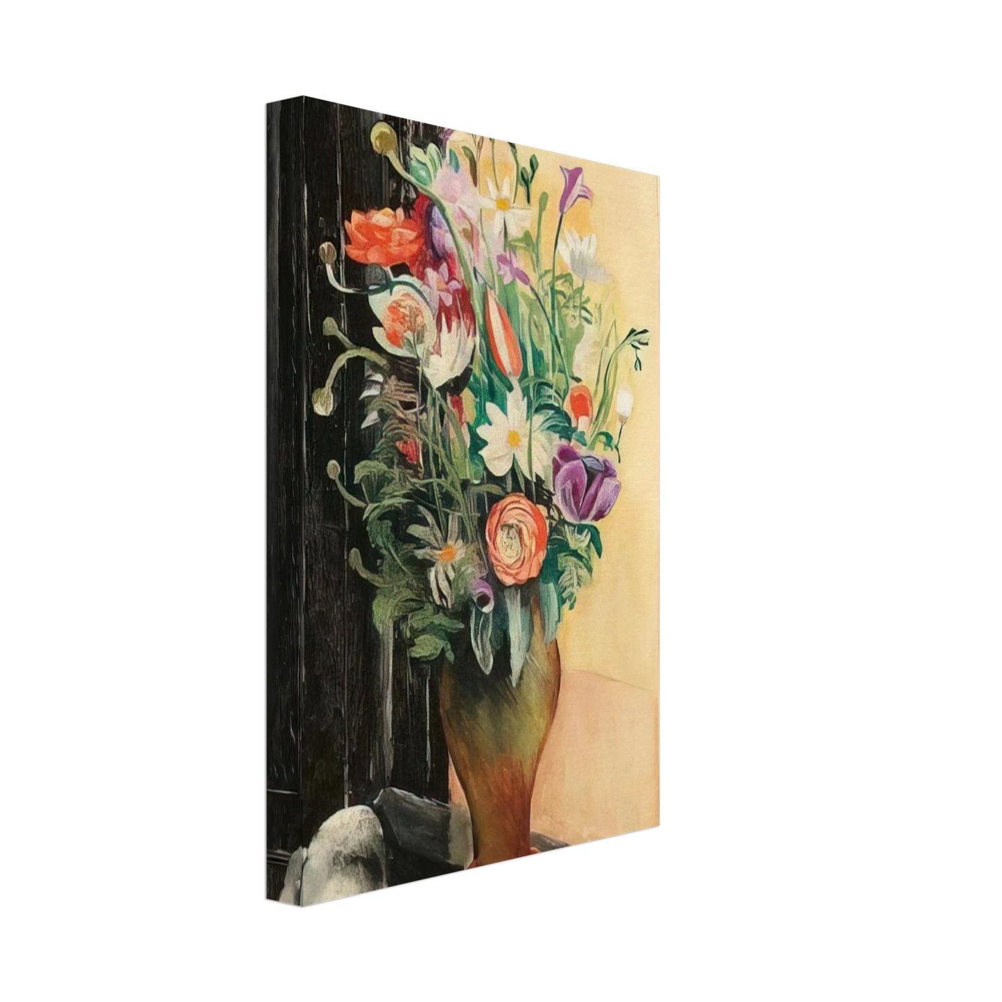 Moise Kisling - FLOWERS 1919 Canvas - 70x100 cm / 28x40 inches-canvas