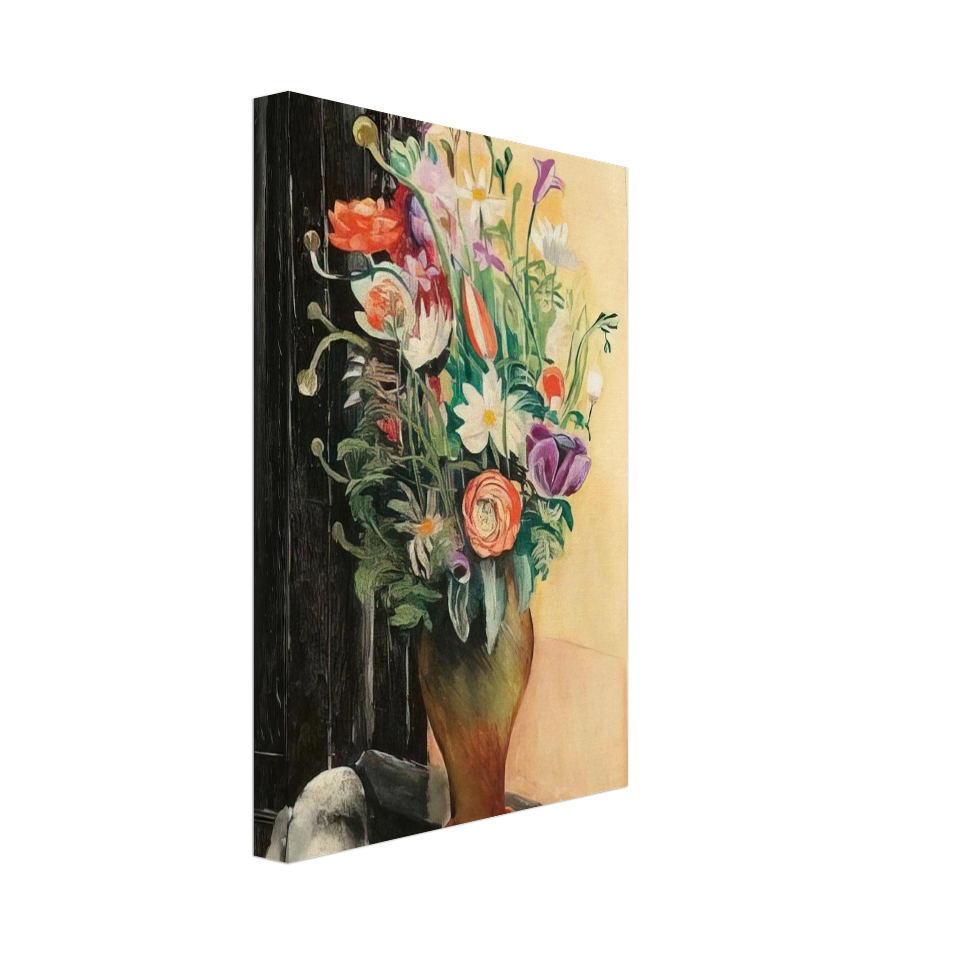 Moise Kisling - FLOWERS 1919 Canvas - 70x100 cm / 28x40 inches-canvas