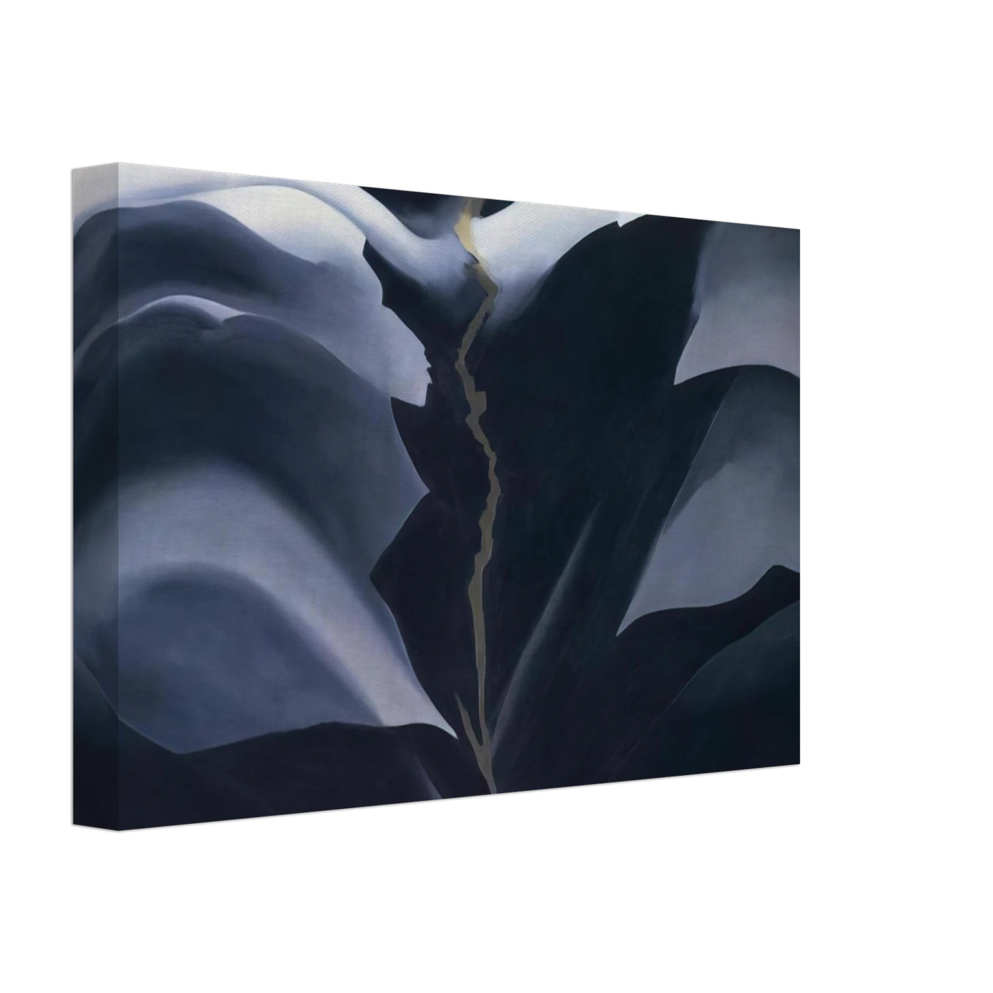 Georgia O'Keeffe - Black Place II Canvas - 70x100 cm / 28x40 inches-canvas
