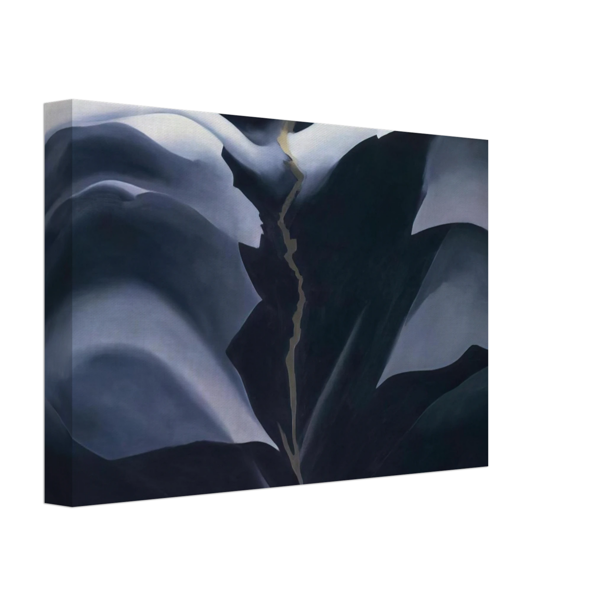 Georgia O'Keeffe - Black Place II Canvas - 70x100 cm / 28x40 inches-canvas