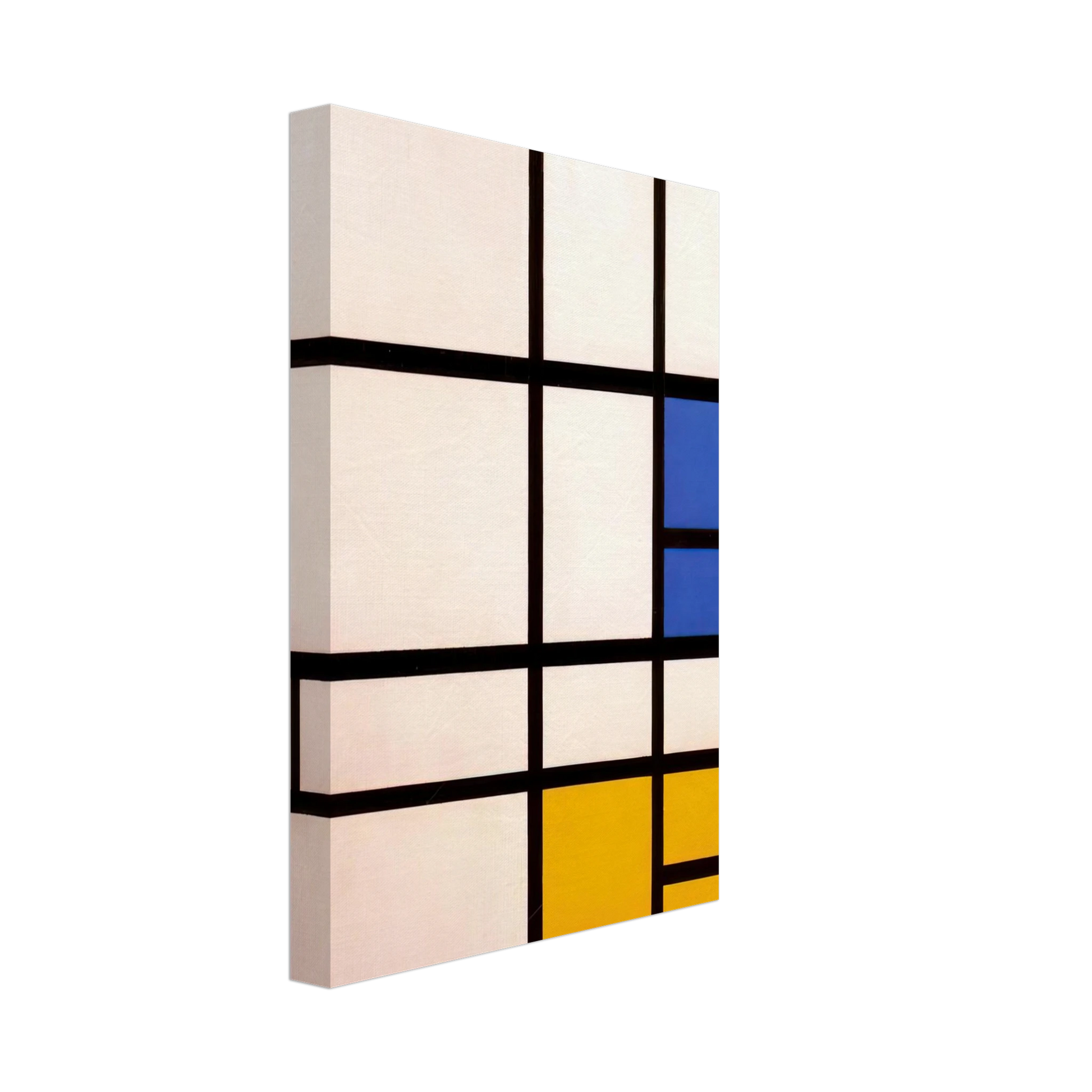 Piet Mondrian - Composition N. 11 London with Blue, Red and Yellow Canvas - 70x100 cm / 28x40 inches-canvas