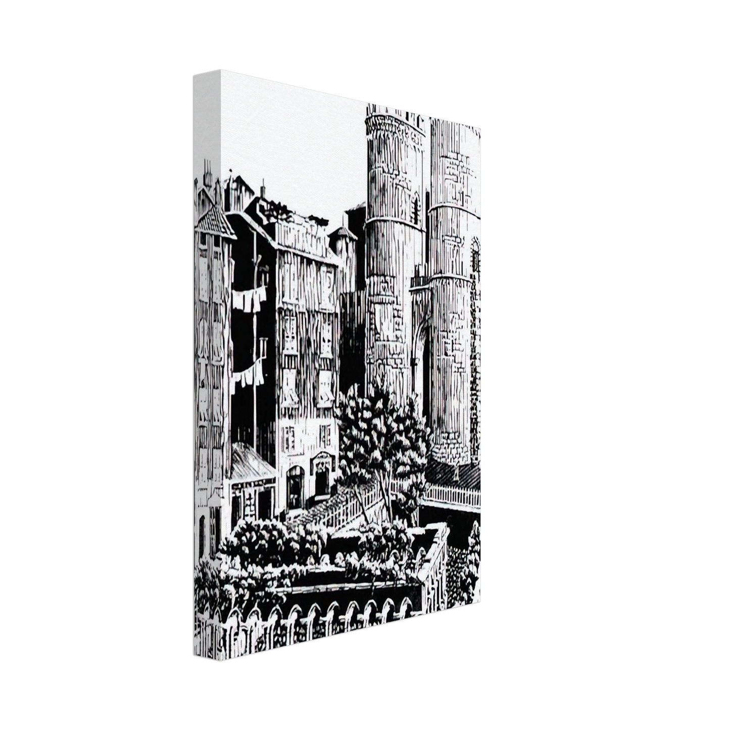 MC Escher - ESCHER (25) Canvas - 70x100 cm / 28x40 inches-canvas