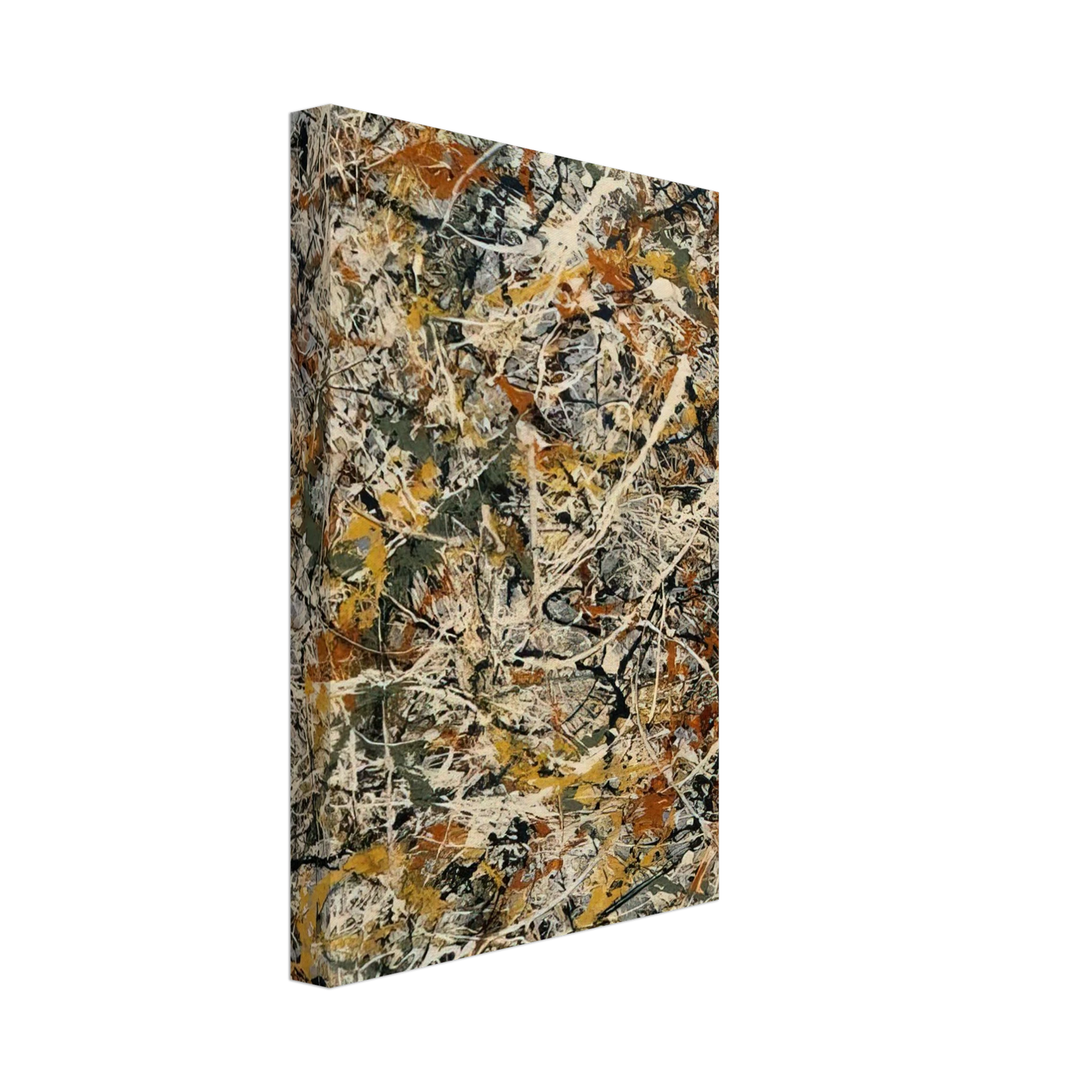 Jackson Pollock - NUMBER 3 1 Canvas - 70x100 cm / 28x40 inches-canvas