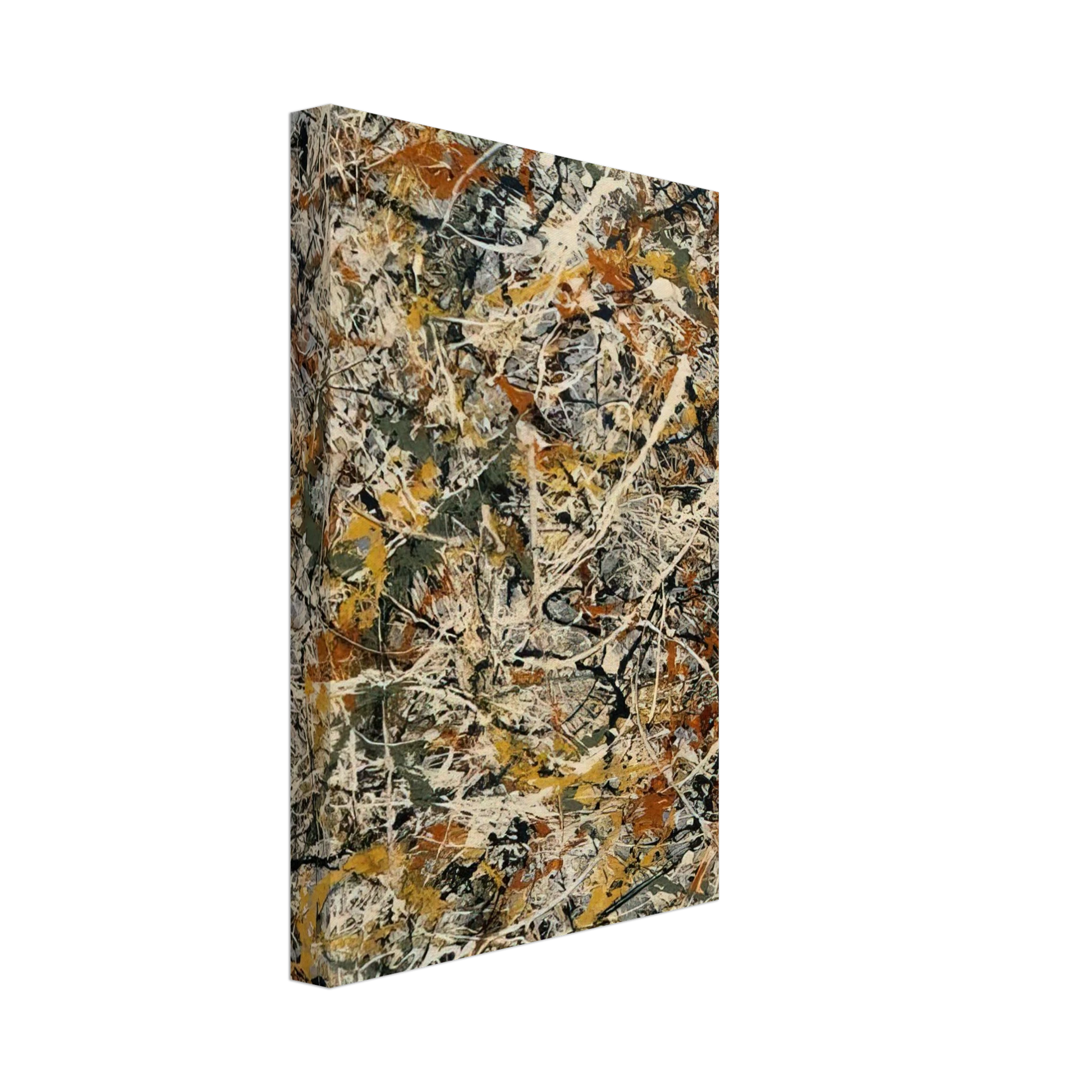 Jackson Pollock - NUMBER 3 1 Canvas - 70x100 cm / 28x40 inches-canvas