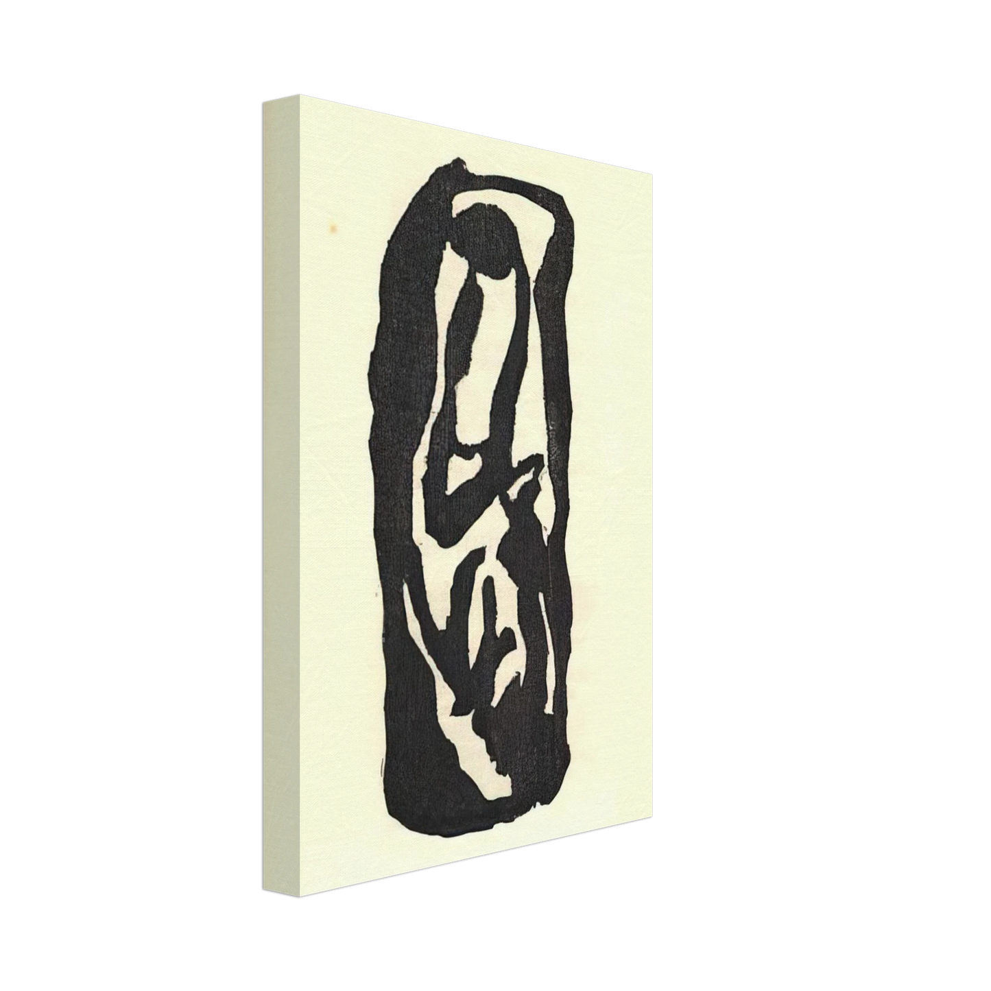 Jean Arp - Illustration for Tristan Tzara s Vingt-cinq poemes Canvas - 70x100 cm / 28x40 inches-canvas
