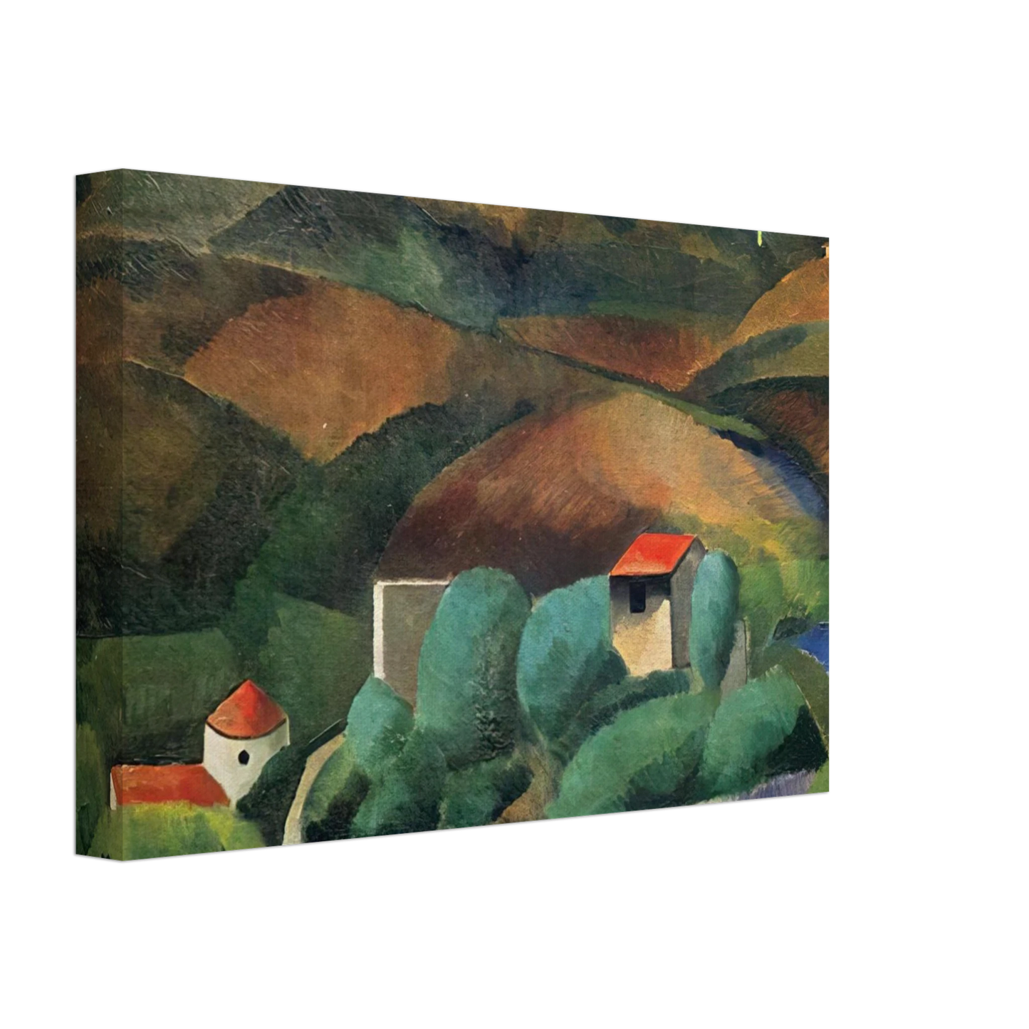 Moise Kisling - NOT IDENTIFIED 1913 Canvas - 70x100 cm / 28x40 inches-canvas