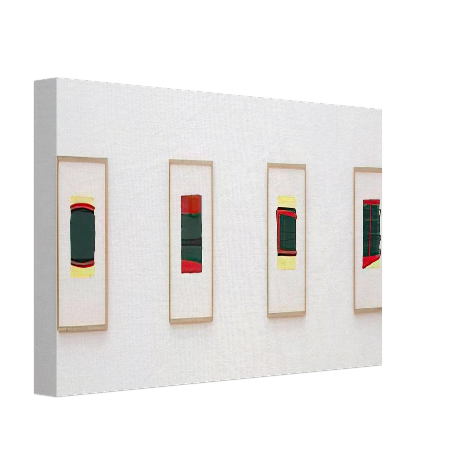 Blinky Palermo - Ohne Titel fur Thordes - 1976 Canvas - 40x60 cm / 16x24 inches-canvas