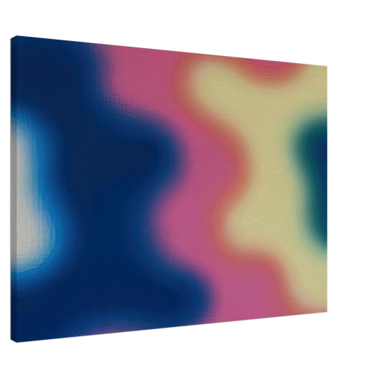 Wojciech Fangor - M-14 - 1970 Canvas - 20x30 cm / 8x12 inches-canvas